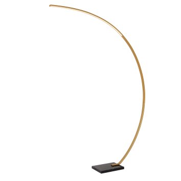 Oświetlenie Lucide CURVE lampa stojąca, lampa podłogowa łukowa LED czarny, 1-punktowy