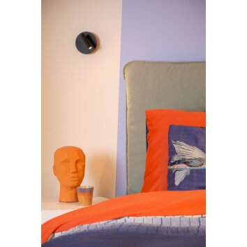 Oświetlenie Lucide JOLIJN kinkiet LED czarny, 1-punktowy