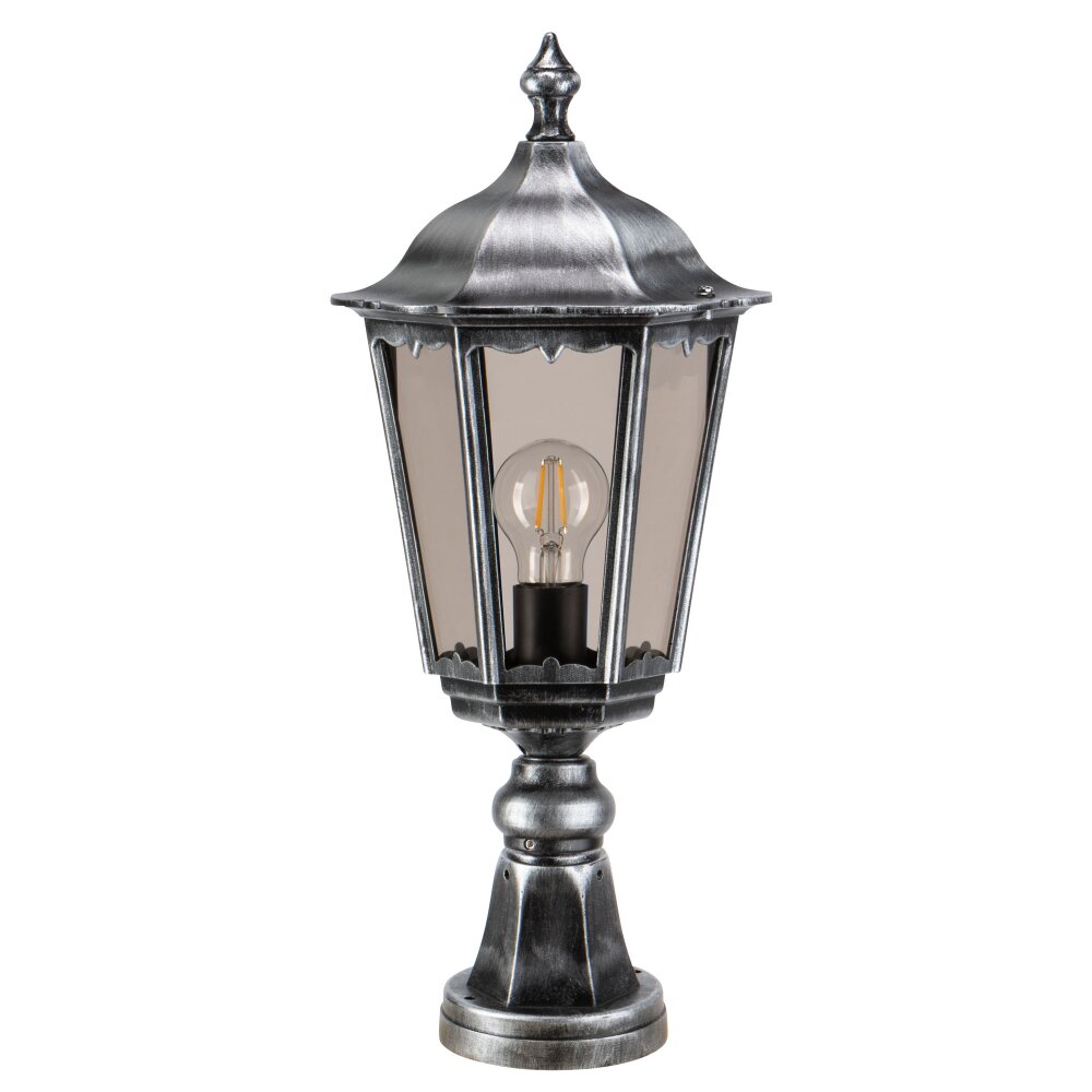 Oświetlenie LCD Arrach Lampa stojąca Czarny, Srebrny, 1-punktowy main product photo