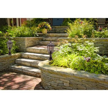 Oświetlenie LCD Arrach lampa stojąca miedziany, czarny, 1-punktowy