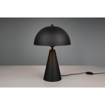 lampa grzyb  Oświetlenie Trio Alfie lampa stołowa czarny, 1-punktowy