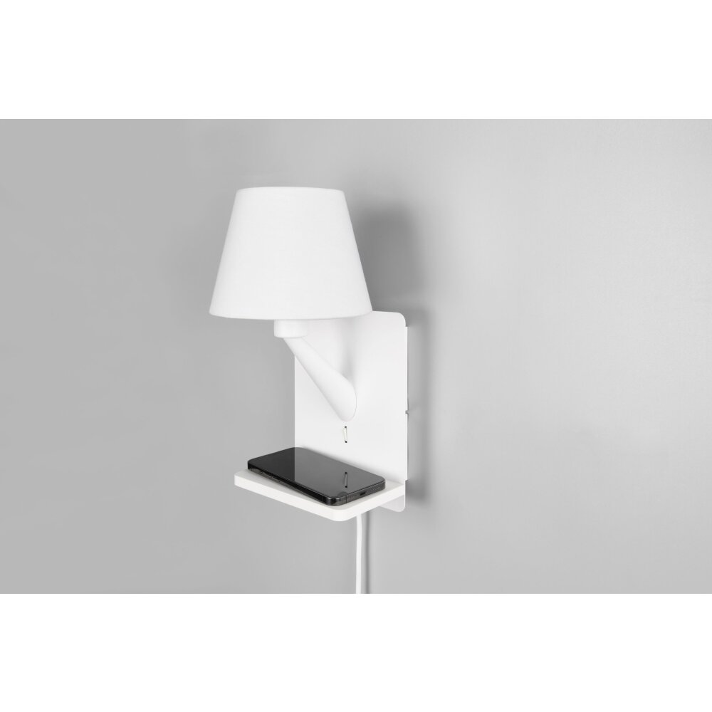 Oświetlenie Trio Comfort Lampa ścienna Biały, 1-punktowy main product photo