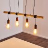 Lampa Wisząca Oostkapelle Czarny, 4-punktowe