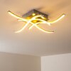 Kelowna Lampa sufitowa LED nikiel matowy, 1-punktowy