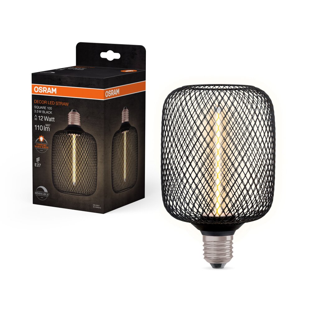 Oświetlenie Osram E27 3.5 Watt ciepły biały przyciemnione 110 Lumen main product photo