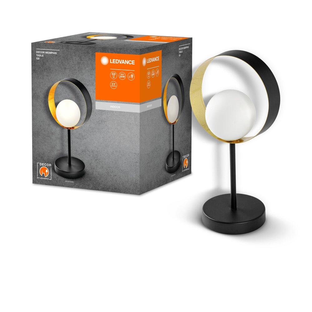 Oświetlenie Ledvance DECOR Oświetlenie ścienne i sufitowe Czarny, 1-punktowy main product photo