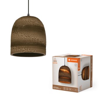 Oświetlenie Ledvance DECOR lampa ścienno-sufitowa brązowy, 1-punktowy