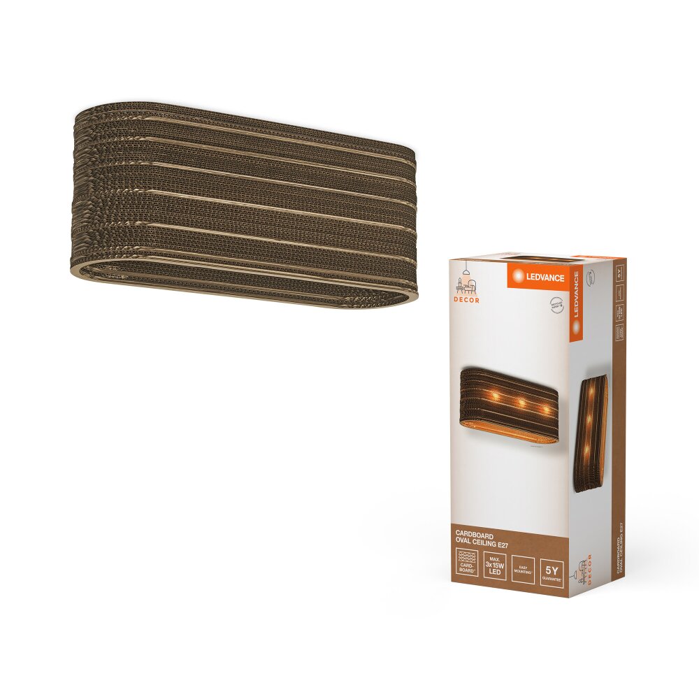 Oświetlenie Ledvance DECOR Oświetlenie ścienne i sufitowe Brązowy, 1-punktowy main product photo