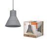 Oświetlenie Ledvance DECOR lampa ścienno-sufitowa szary, 1-punktowy