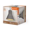 Oświetlenie Ledvance DECOR lampa ścienno-sufitowa szary, 1-punktowy