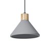 Oświetlenie Ledvance DECOR lampa ścienno-sufitowa szary, wygląd drewna, 1-punktowy