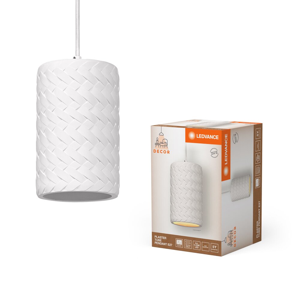 Oświetlenie Ledvance DECOR Oświetlenie ścienne i sufitowe Biały, 1-punktowy main product photo