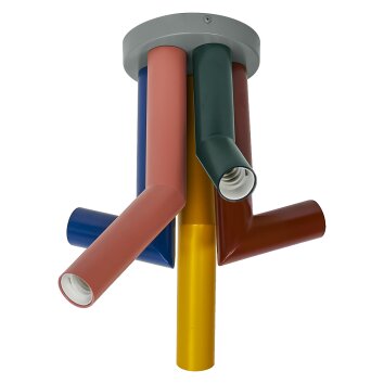 Oświetlenie Ledvance DECOR lampa ścienno-sufitowa czarny, 5-punktowe