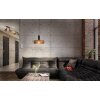 Oświetlenie Ledvance DECOR lampa ścienno-sufitowa brązowy, 1-punktowy