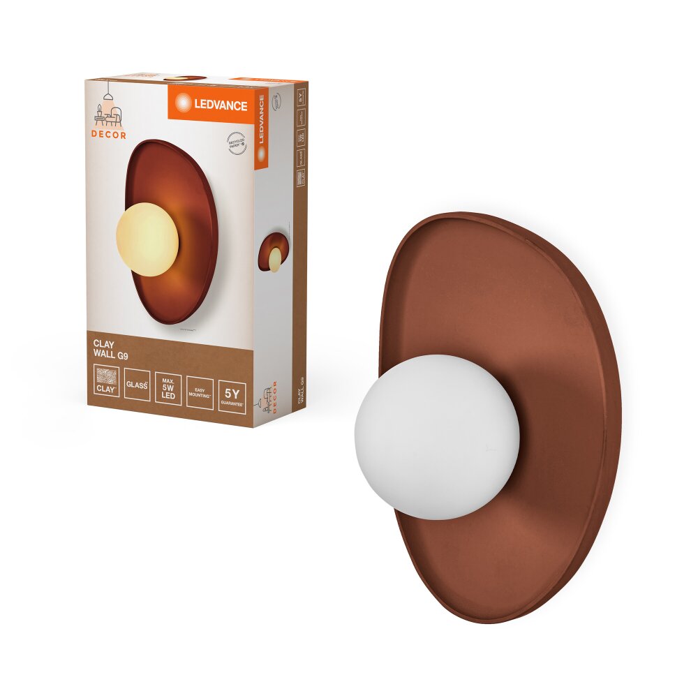 Oświetlenie Ledvance DECOR Oświetlenie ścienne i sufitowe Brązowy, 1-punktowy main product photo
