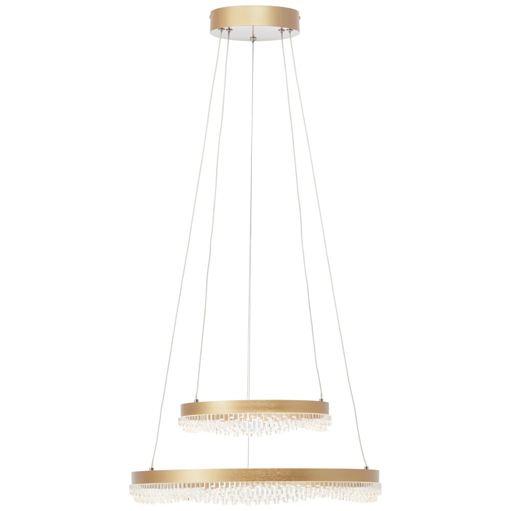 Oświetlenie Brilliant Aurora Lampa wisząca LED Złoty, 1-punktowy, Zdalne sterowanie main product photo