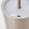 Oświetlenie Brilliant Xaana lampa stołowa LED miedziany, 1-punktowy