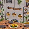 Koyoto lampa wisząca, kula świetlna, lampa wisząca kolory naturalne, czarny, 3-punktowe