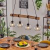 Koyoto lampa wisząca, kula świetlna, lampa wisząca kolory naturalne, czarny, 4-punktowe