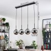Gastor Lampa wisząca, Kula świetlna, Lampa wisząca Chrom, Przydymiony, 4-punktowe
