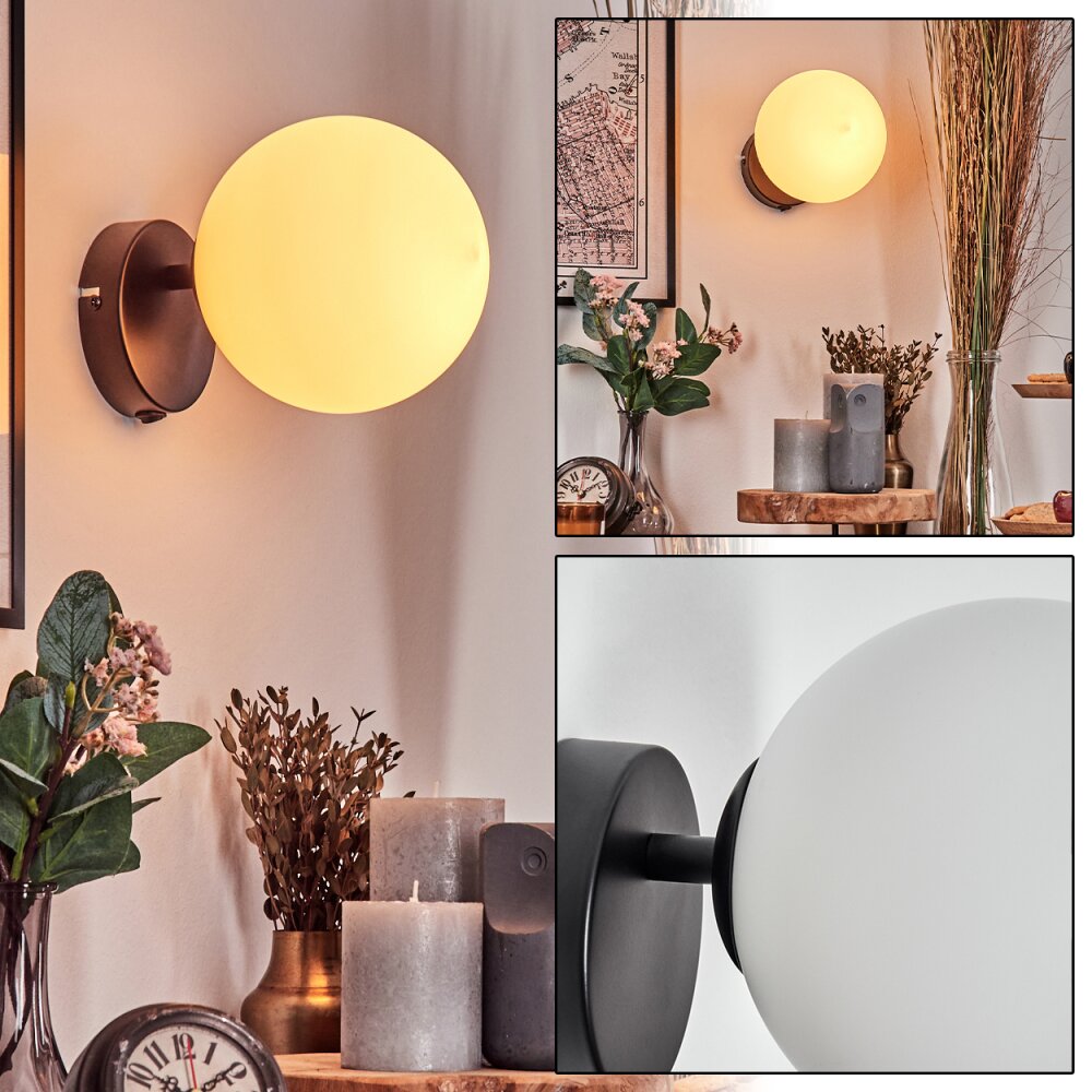 Koyoto Kula świetlna, Lampa ścienna, Spot ścienny Biały, 1-punktowy main product photo