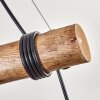 Koyoto lampa wisząca, kula świetlna, lampa wisząca kolory naturalne, czarny, 4-punktowe