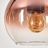 Koyoto lampa wisząca, kula świetlna, lampa wisząca kolory naturalne, czarny, 4-punktowe