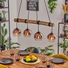 Koyoto lampa wisząca, kula świetlna, lampa wisząca kolory naturalne, czarny, 4-punktowe