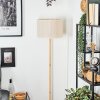 Bassagoda lampa stojąca kolory naturalne, czarny, 1-punktowy