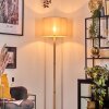 Bassagoda lampa stojąca kolory naturalne, czarny, 1-punktowy