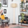Sabadim lampa stojąca kolory naturalne, czarny, 1-punktowy