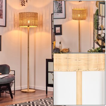 Cavaca lampa stojąca kolory naturalne, 1-punktowy