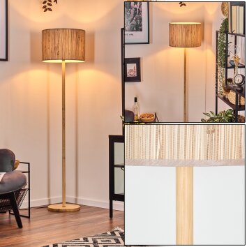Bongal lampa stojąca kolory naturalne, 1-punktowy