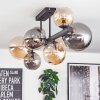 Chehalis lampa sufitowa, kula świetlna bursztynowy, przydymiony, 8-punktowe