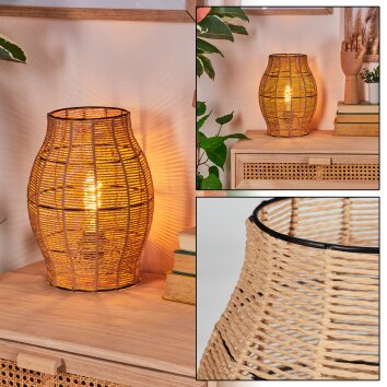 Cardeira lampka biurkowa, lampa stołowa, lampka do czytania czarny, 1-punktowy