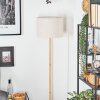 Bassagoda lampa stojąca kolory naturalne, czarny, 1-punktowy