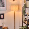 Bassagoda lampa stojąca kolory naturalne, czarny, 1-punktowy