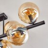 Gastor lampa sufitowa, kula świetlna bursztynowy, 8-punktowe