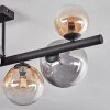 Chehalis lampa sufitowa, kula świetlna bursztynowy, przezroczysty, przydymiony, 8-punktowe