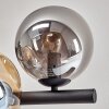Gastor lampa sufitowa, kula świetlna bursztynowy, przydymiony, 8-punktowe