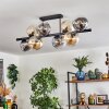 Gastor lampa sufitowa, kula świetlna bursztynowy, przezroczysty, przydymiony, 8-punktowe