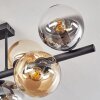 Gastor lampa sufitowa, kula świetlna bursztynowy, przezroczysty, przydymiony, 8-punktowe