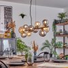 Chehalis Lampa wisząca, Kula świetlna, Lampa wisząca W kolorze bursztynu, Przydymiony, 10-punktowe