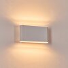 Paranhas Zewnętrzny kinkiet, Lampa łazienkowa, Oświetlenie Up & Down, Lampa ścienna Biały, 1-punktowy