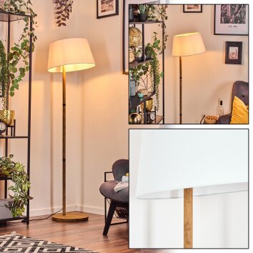 Bassagoda lampa stojąca kolory naturalne, 1-punktowy
