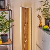 Terre lampa stojąca LED kolory naturalne, czarny, biały, 1-punktowy