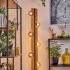 Chehalis kula świetlna, lampa stojąca kolory naturalne, czarny, 6-punktowe