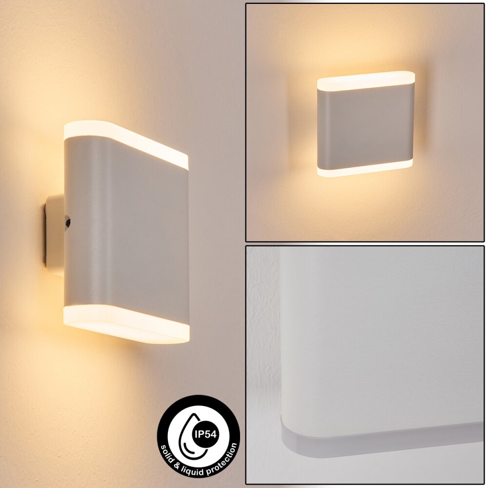Gamas Zewnętrzny kinkiet, Oświetlenie Up & Down, Lampa ścienna LED Biały, 1-punktowy main product photo