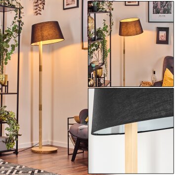 Bassagoda lampa stojąca kolory naturalne, 1-punktowy