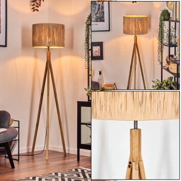 Granja Lampa stojąca Ecru, 1-punktowy Granja Lampa stojąca Ecru, 1-punktowy